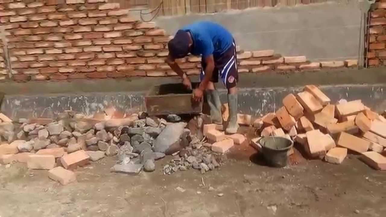 Cara pasang batu bata YouTube
