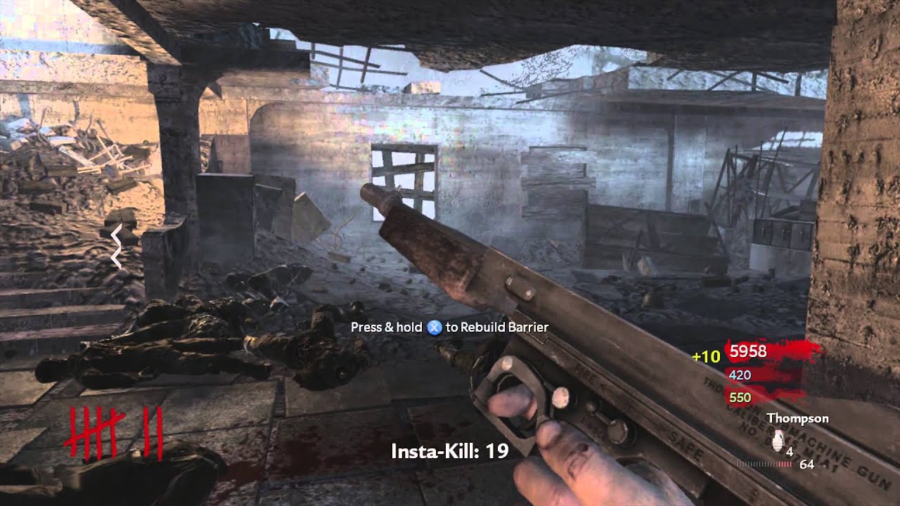 Cod Waw Zombies Nacht Der Untoten Multiplayer Xbox360 Youtube