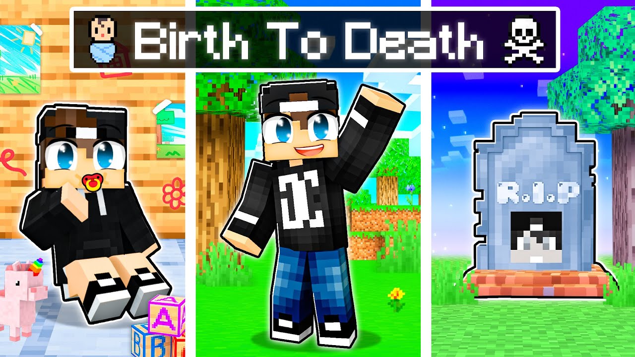 BIRTH To DEATH of my BEST FRIEND in Minecraft!