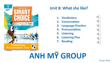 Smart Choice 1 3rd Unit 8 Class Audio
