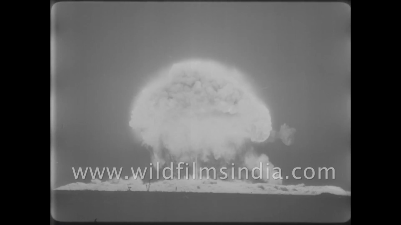 Nuclear bomb blasts: Ivy Mike, Teapot Apple, Tea Pot Bee and Joe 2 (or RDS-2)