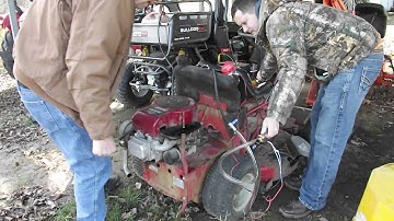 fuel injecting a small riding lawn mower B&S engine