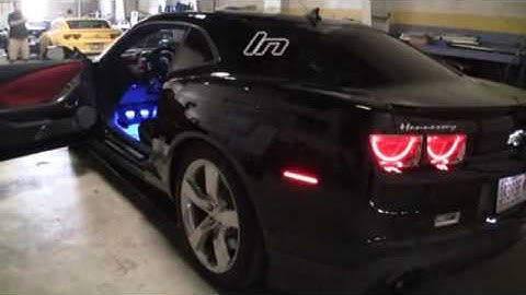 2010-13 Chevrolet Camaro Hennesy HPE600 Custom Lighting Install by Advanced Automotive Concepts