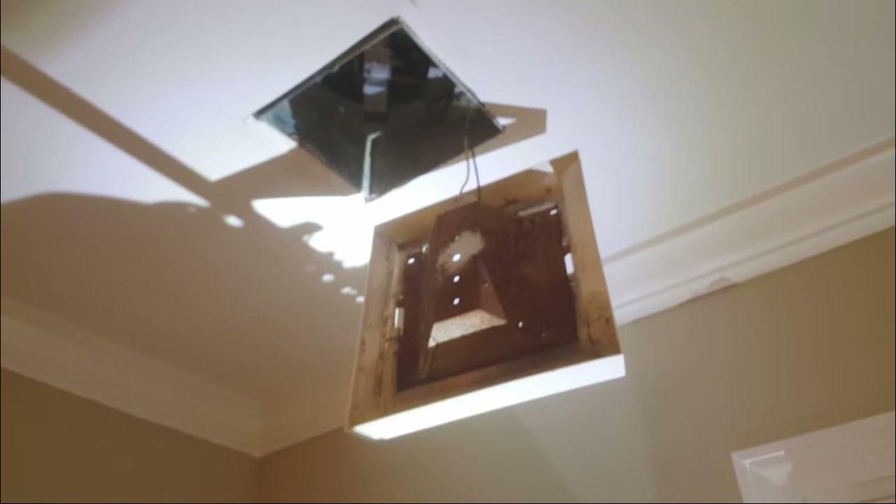 Buzzing Sound QUICK FIX Broken Bathroom Fan When its Not Moving or