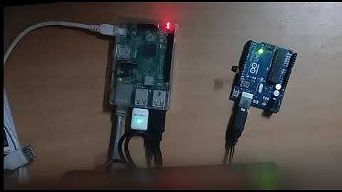 Raspberry PI and Arduino Connection via USB #Python