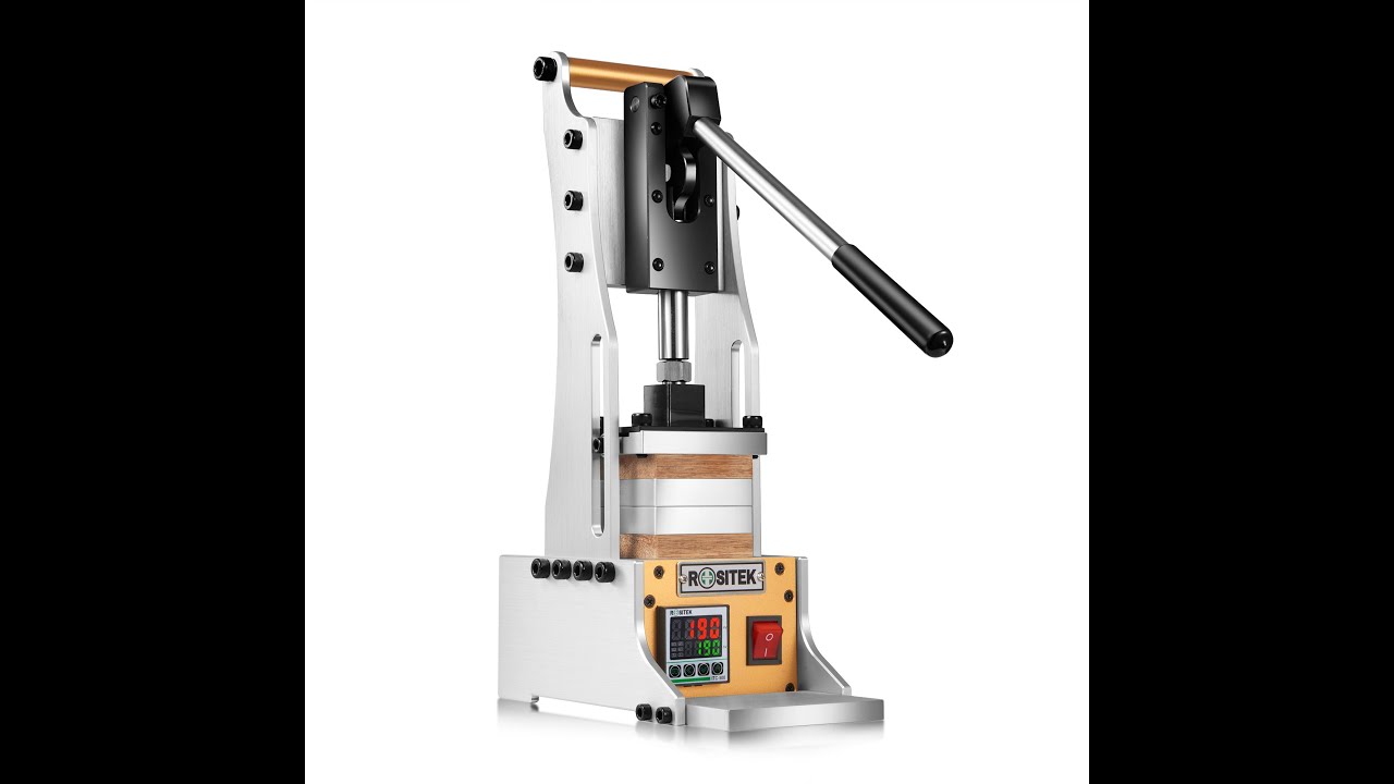 ROSITEK Rosin Press RMP2 ( Rositek Manual Presser ) - 2 Ton Pressure,  Dual 3x3 Heated Press Plates