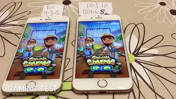 IPhone 6s ( IOS 10 Beta 8) VS (9.3.5)