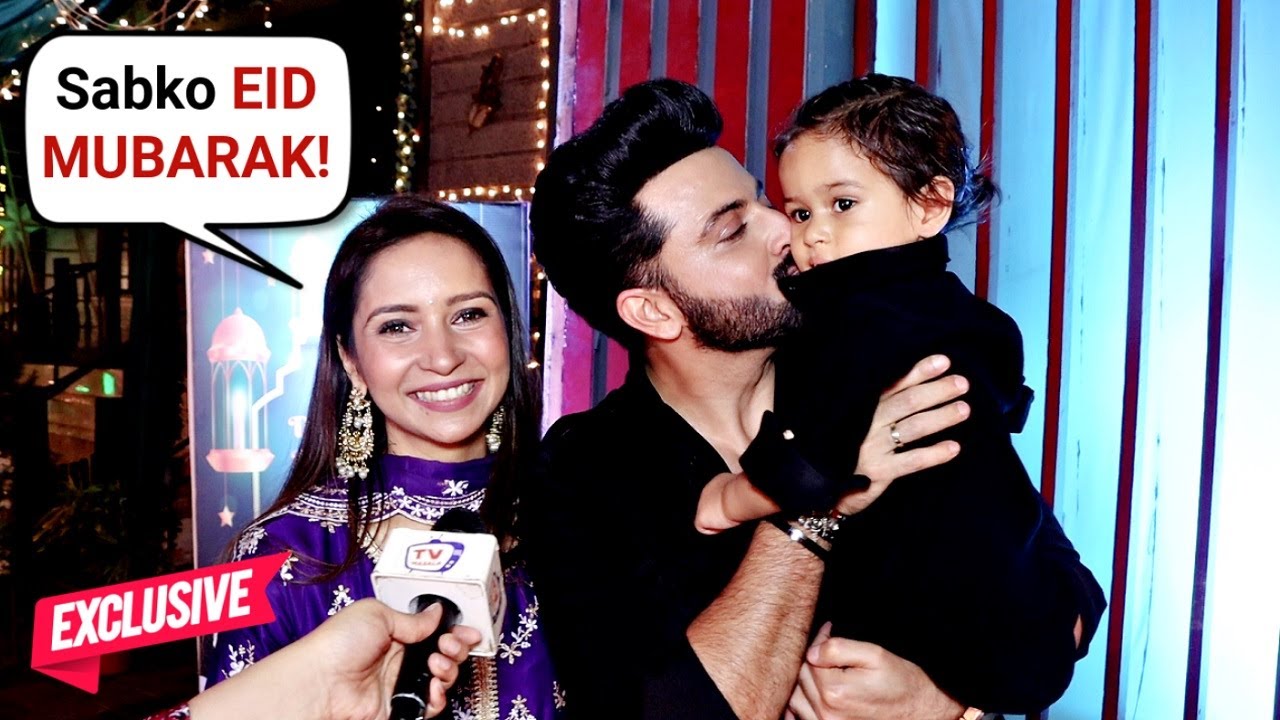 Dheeraj Dhoopar With Wife Vinny Arora And Son Zayn Dhoopar At YRKKH Iftar Party 2024 EXCLUSIVE