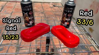 Standard Colours Red 33/6 and Signal Red 15/23 #samuraipaint