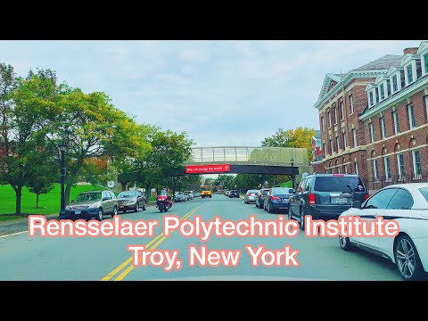 Rensselaer Polytechnic Institute (RPI) Located in Troy, New York - Campus Driving Tour