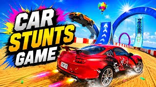 🔥 IMPOSSIBLE CAR STUNT CHALLENGE 😱 | #Car Stunt Game 2 | #Mega Ramp Gameplay screenshot 3