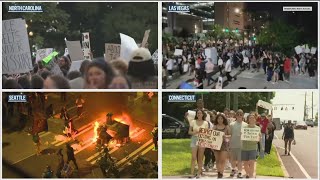 Protests continue nationwide as Trump Administration faces criticism