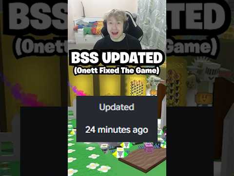 BEE SWARM UPDATED, ONETT FIXED THE GAME AFTER 2 MONTHS! (Bee Swarm Simulator)