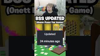 BEE SWARM UPDATED, ONETT FIXED THE GAME AFTER 2 MONTHS! (Bee Swarm Simulator)