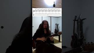 ジューダス・プリースト「Hell Bent for Leather」タッピング・ソロ編  #guitar #ギターレッスン