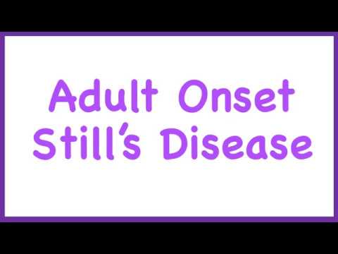 Adult Onset Still&rsquo;s Disease (Made easy) for Medical Students