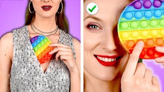 Chica Rica Impopular VS Chica Pobre Popular || Tipos de Estudiantes Por Trucos Panda