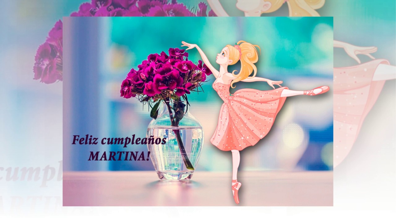 Feliz Cumpleaños Martina feliz cumpleaños hermana