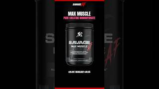 Max Muscle Creatine Monohydrate | Savage AF | 15% Off