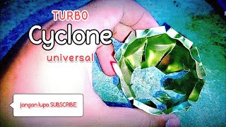 Cara mudah Membuat turbo cyclone sendiri || dari kaleng bekas ✓