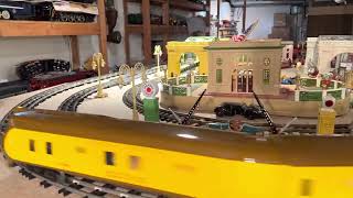 Ash Rajan Standard Gauge. Jerry Brown M10000 and Daniels Red Super Chief. Two rarest trains ever