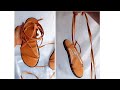 Classy Sandal making for women 