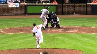 2012/10/07 Cano's two-run double