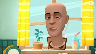 (READ DESC) Classic Caillou Eats All Of The Turkey On Thanksgiving/ Grounded