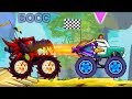 КРАСНАЯ МАШИНКА и ХИЩНЫЕ МАШИНЫ #3! Мультик по игре Car Eats Car 4 МУЛЬТИПЛЕЕР