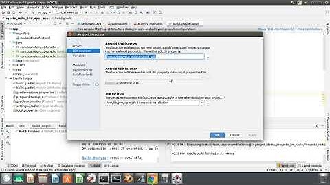 AndroidStudio cambiar Java JDK y android SDK API