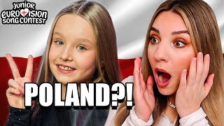 REACTING TO MARIANNA KŁOS - BRIGHTEST LIGHT (JUNIOR EUROVISION 2025) | POLAND