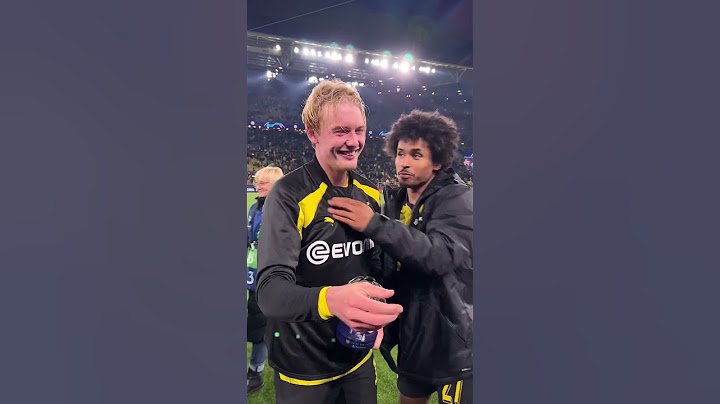 JULIAN BRANDT PICKS UP MOTM 🤩🏆 #football #bvb #ucl #championsleague #dortmund