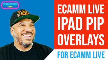 Ecamm Live PIP Overlay Setup for iPad Telestrator