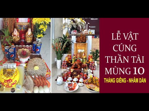 Video Mâm cúng vía Thần Tài trong năm 2022 gồm những gì?... - youtube