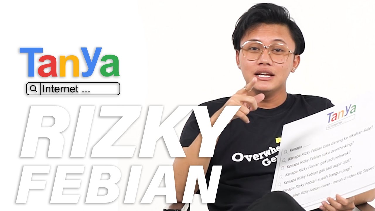Cara RIZKY FEBIAN Nyanyi ‘Seperti Kisah’ sambil Melet | Tanya Internet | Ep.4