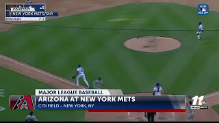 Diamondbacks fall 4-3 to Mets in extras