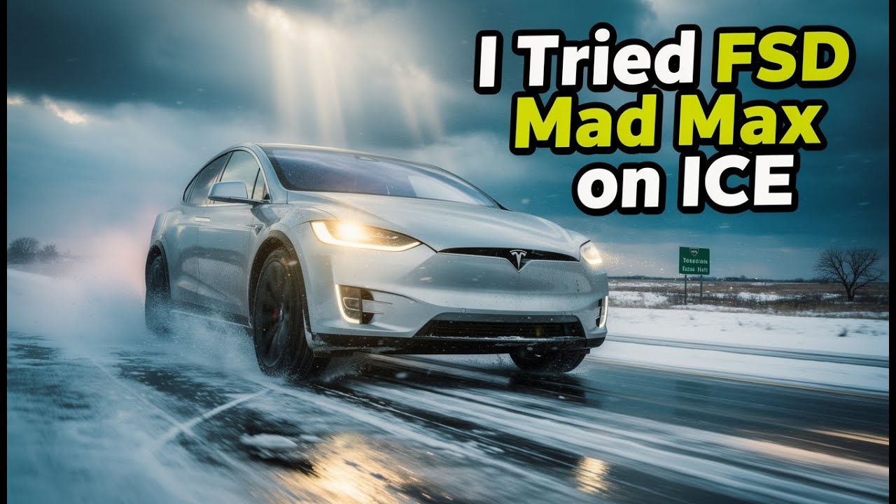 Я попробовал FSD Mad Max на льду