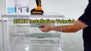 CONSUN 3513H Conceal Slide 🛠️Easy install in mins ✨Soft close & hidden design 🤫No pro skills needed screenshot 5