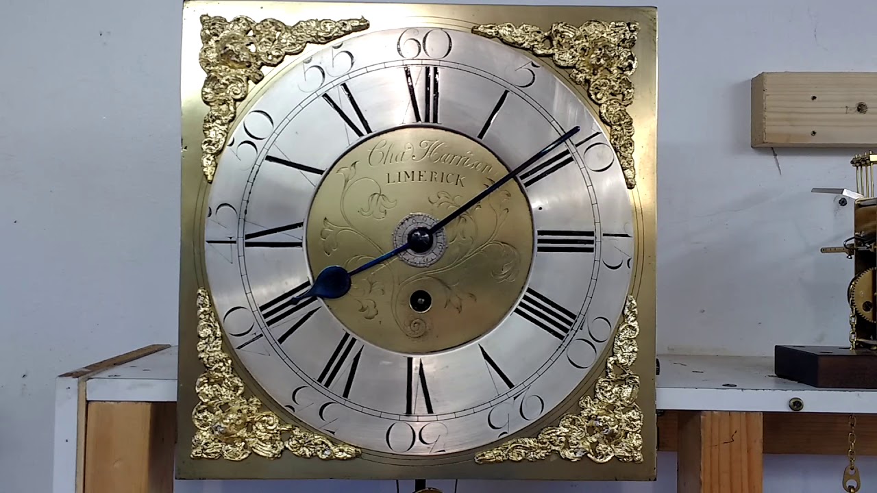 11 ReSilvering. Grandfather clock face YouTube