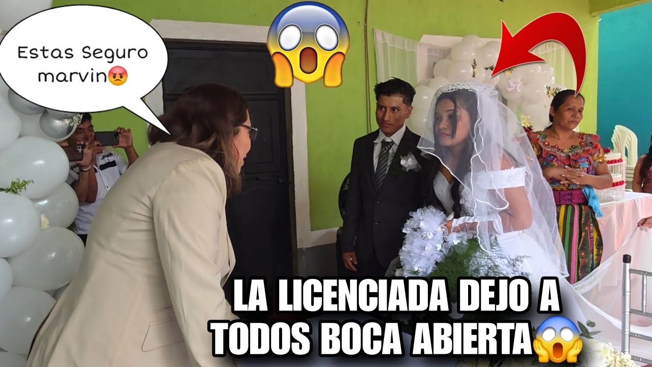 La Licenciada Hizo Tremenda Confecion De La Novia A MARVIN👰Todos Quedaron Boca Abierta😱No Los Casara