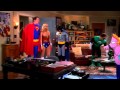The Big Bang Theory - The Gang All Dressed Up As The Justice League