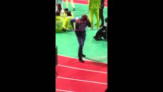 20150202 아육대 비투비 BTOB 허공을 가르는 계주의 왕자 이창섭