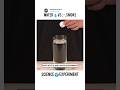 Water VS Smoke Easy Science Experiment at Home #science #expriment #waterandfire
