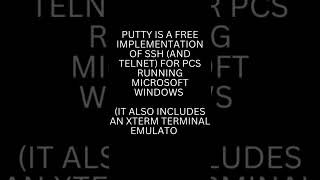 What Is PUTTY | ssh | Telnet | HYDTECH