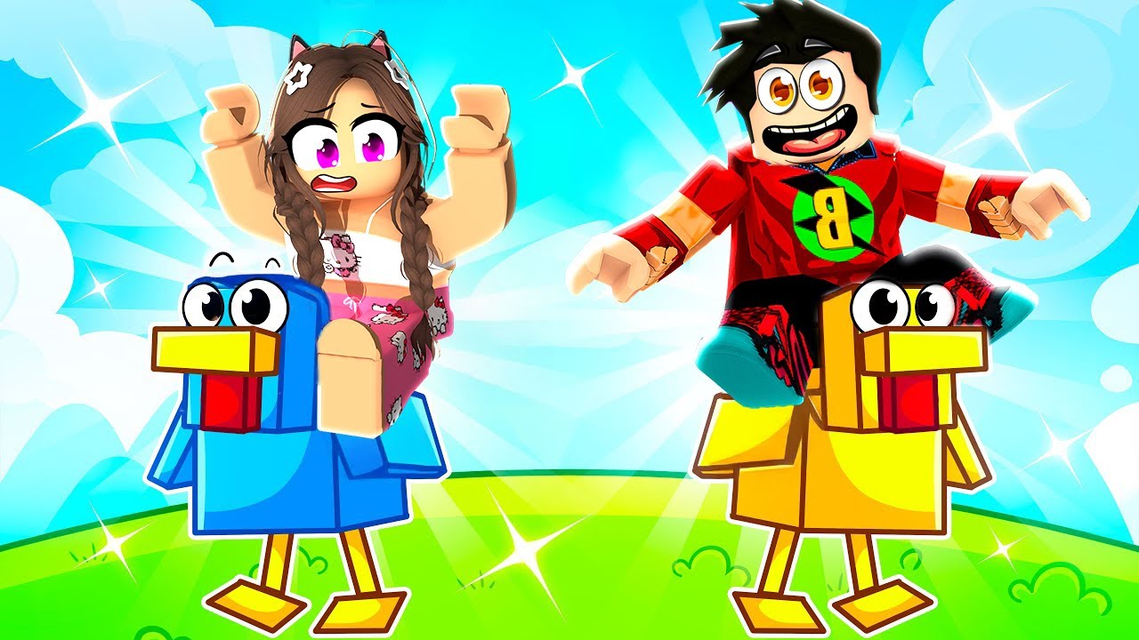 ÖRDEK OL VE YOLUN SONUNA KADAR GİT 😅 Aybüke Korktu - Roblox