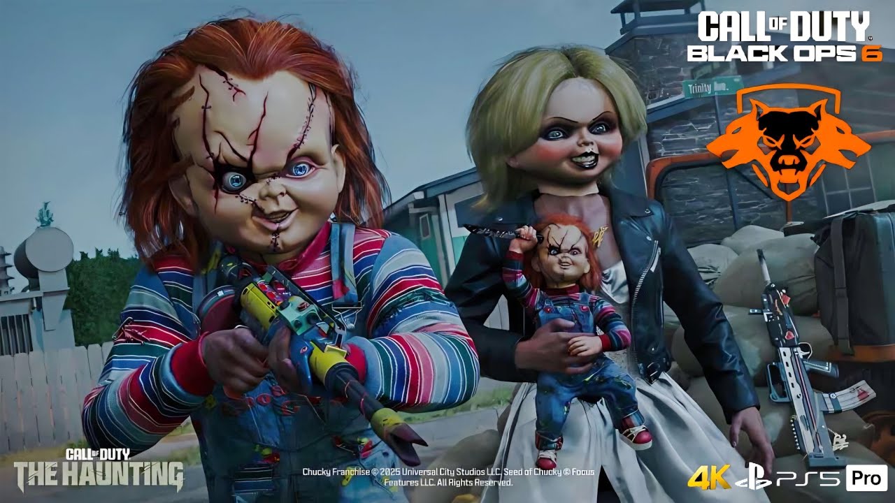 Ps5 pro call of duty blackops6 Chucky Early Access Event Pass