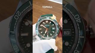 TOPHILL TD011G dive watch, 200m water resistance. #watch #tophill #divingwatch #nh34