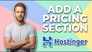 How To Add A Pricing Section In Hostinger Website Builder (Easy Guide)