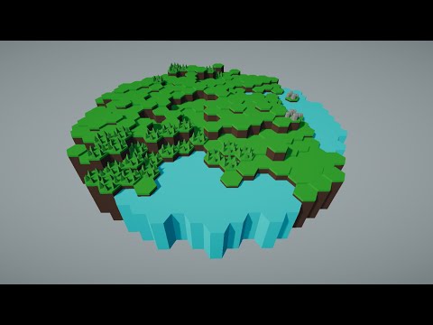 Hexagon World Generator Editor Showcase