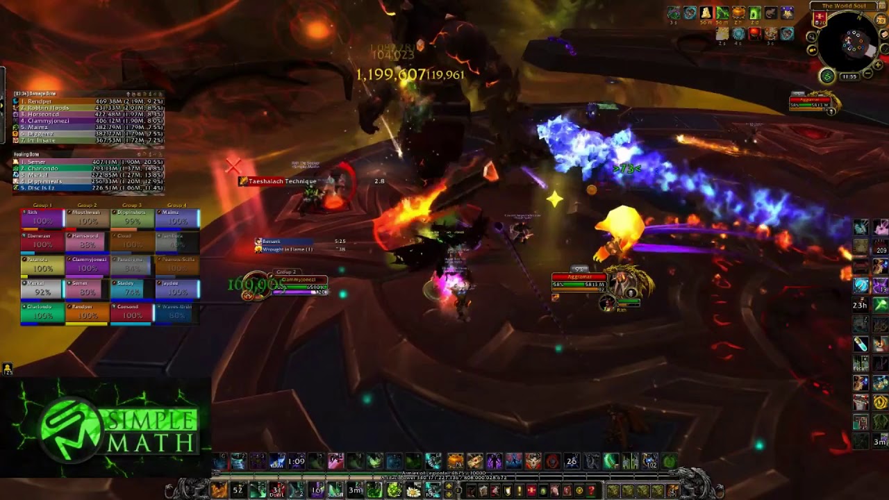Simple Math vs Mythic: Aggramar - YouTube